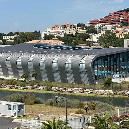 Apartment T2 Avec Loggia, Climatise Et Parking A Sete Pour 5 Pers. - Fr-1-472-208